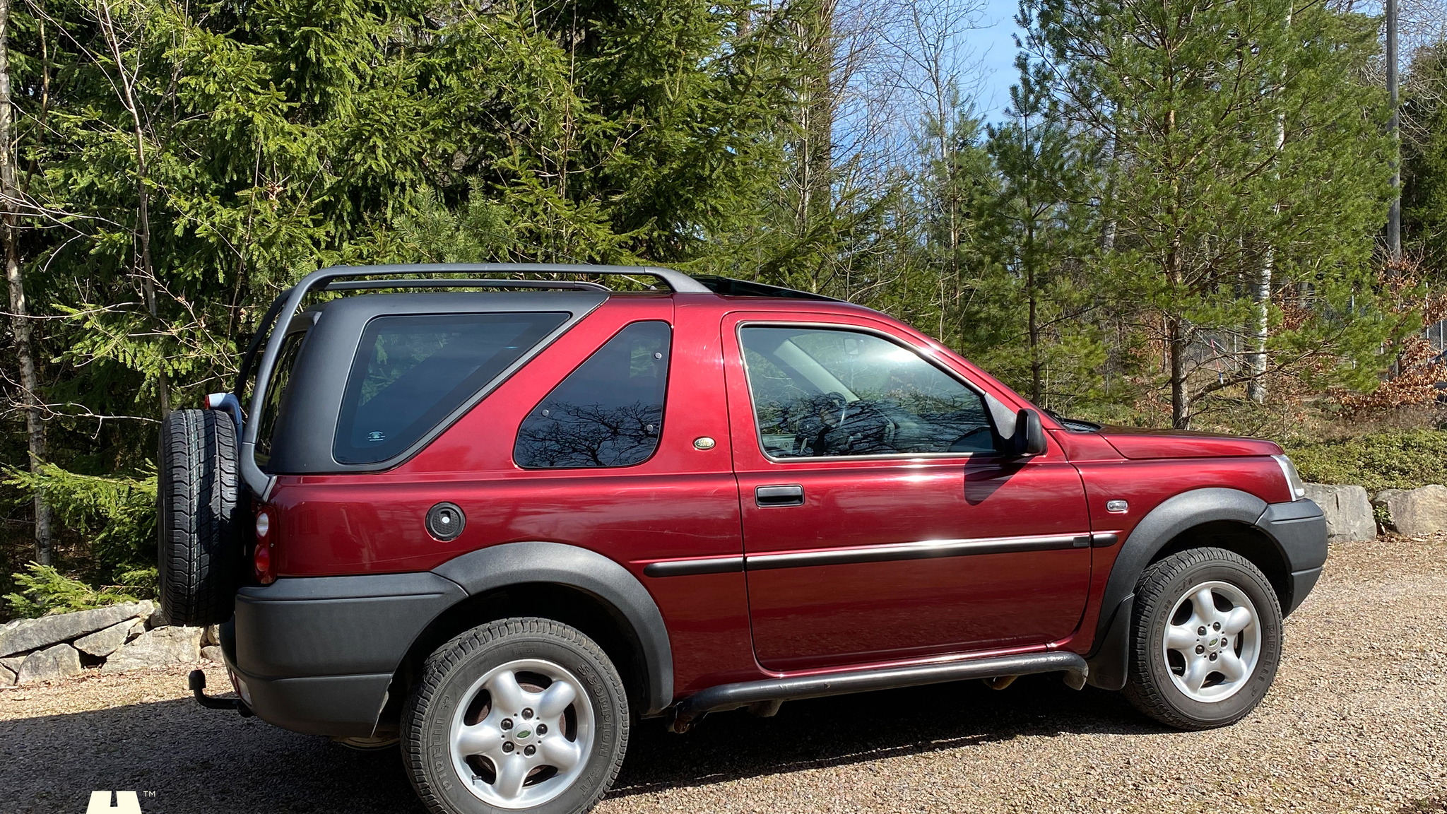 Exteriörbild på 2002 Land Rover Freelander TD4 3d