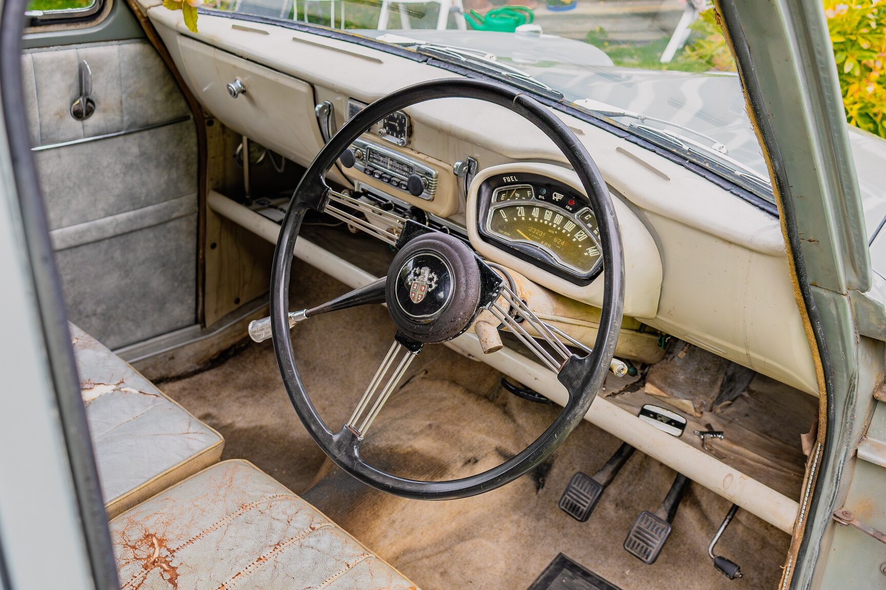Interior image of 1955 Austin A50