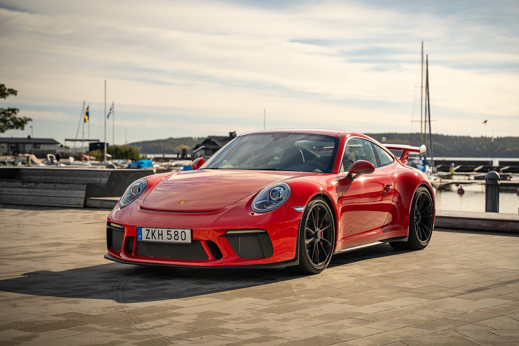 Exteriörbild på 2018 PORSCHE 911 GT3 (19)