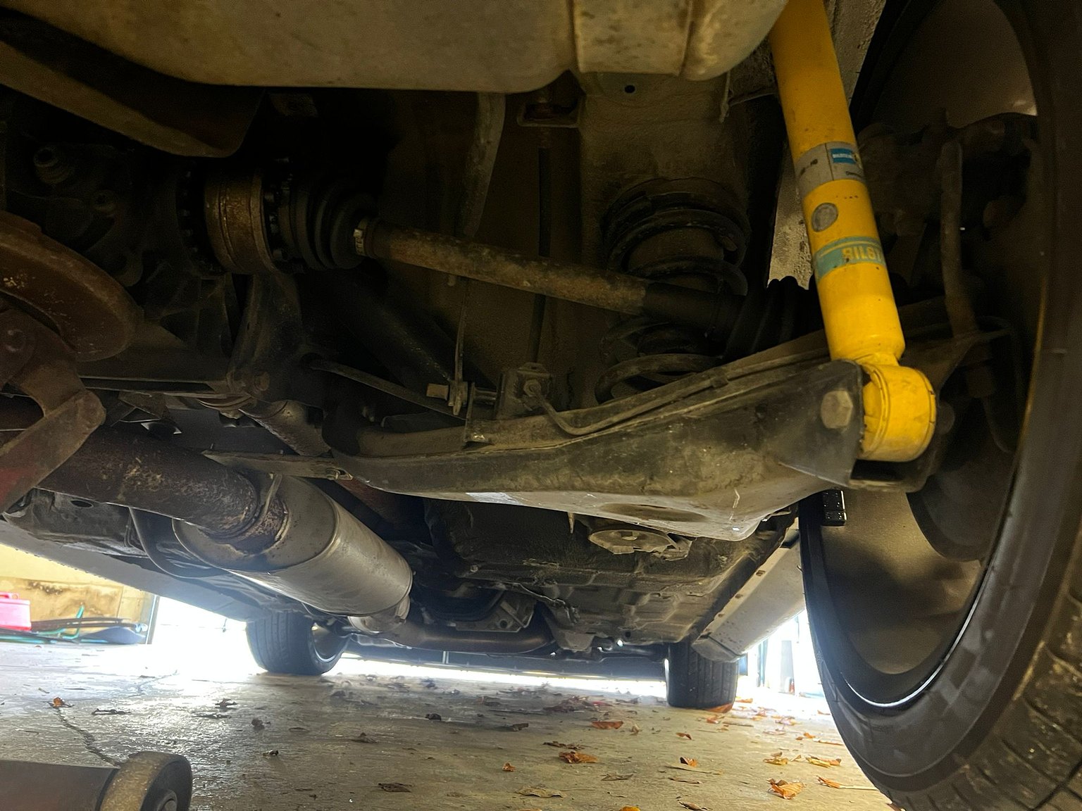 Image of 1993 Ford Escort RS Cosworth "Big Turbo" mechanics