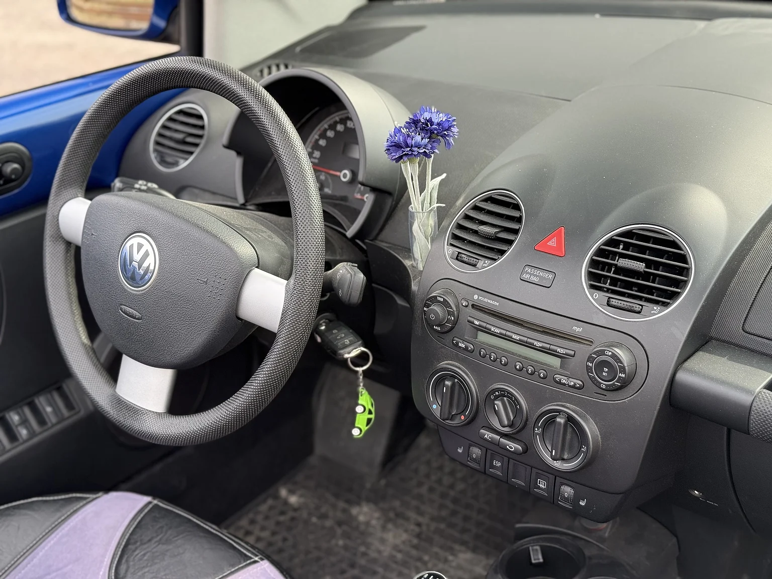 Interiörbild 2007 VW Beetle 1600 Cabriolet  (22)