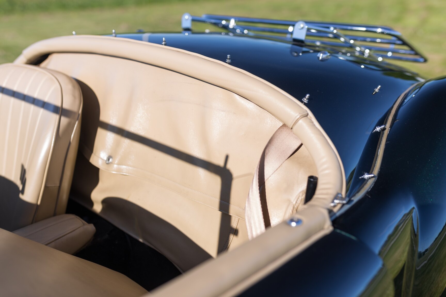 Interiörbild 1958 MG MGA 1500