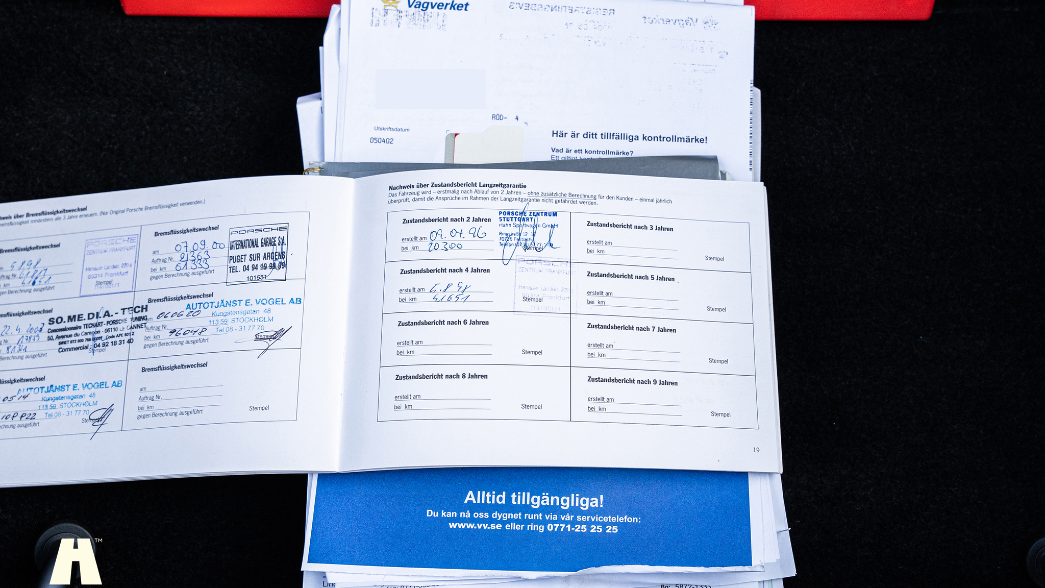 Dokumentation, 1994 Porsche 993 Cabriolet (11)