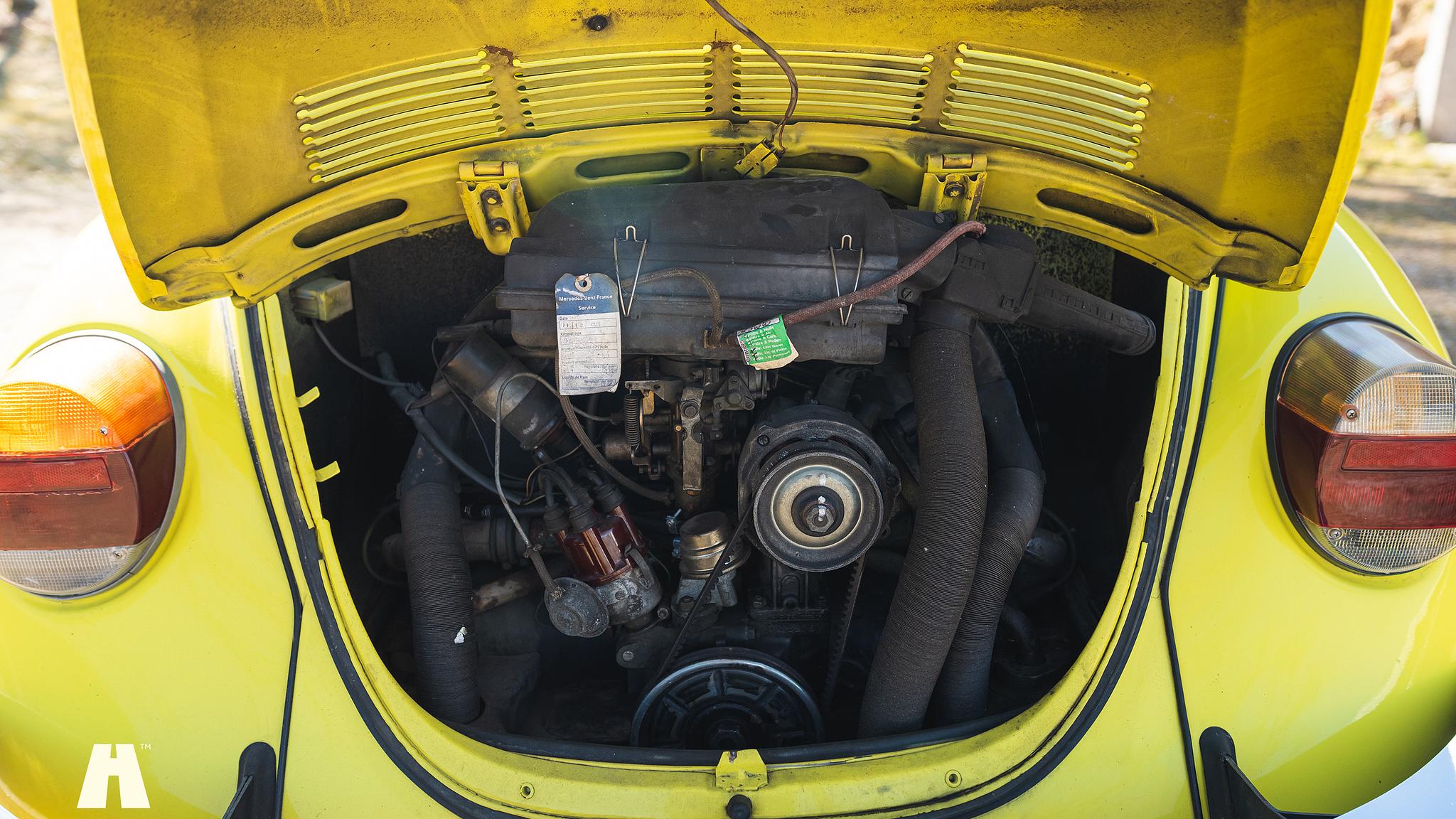 1974 Volkswagen Bubbla 1303LS Cabriolet Svensksåld , Mekanik