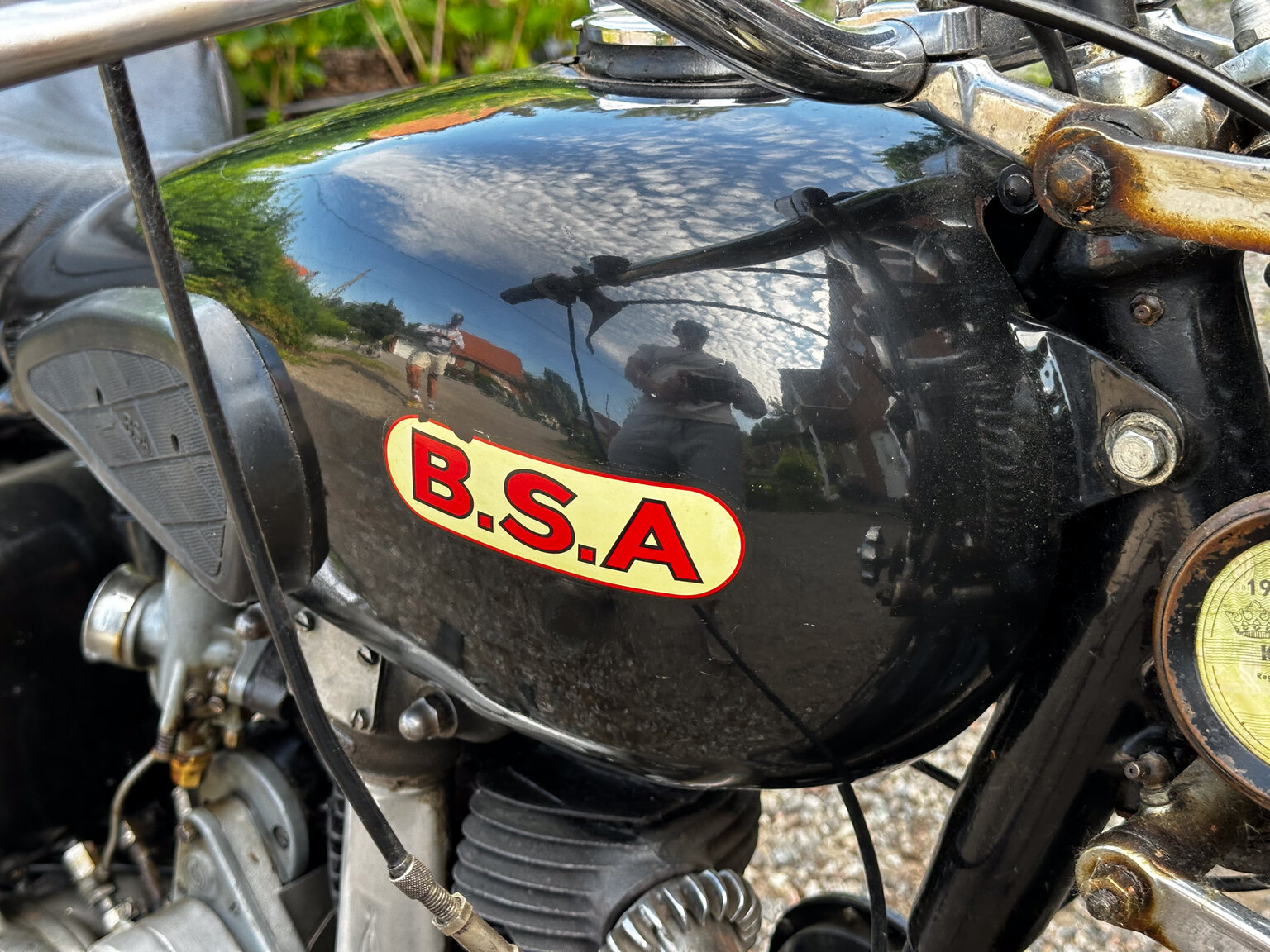 Exterior image of 1943 BSA 500