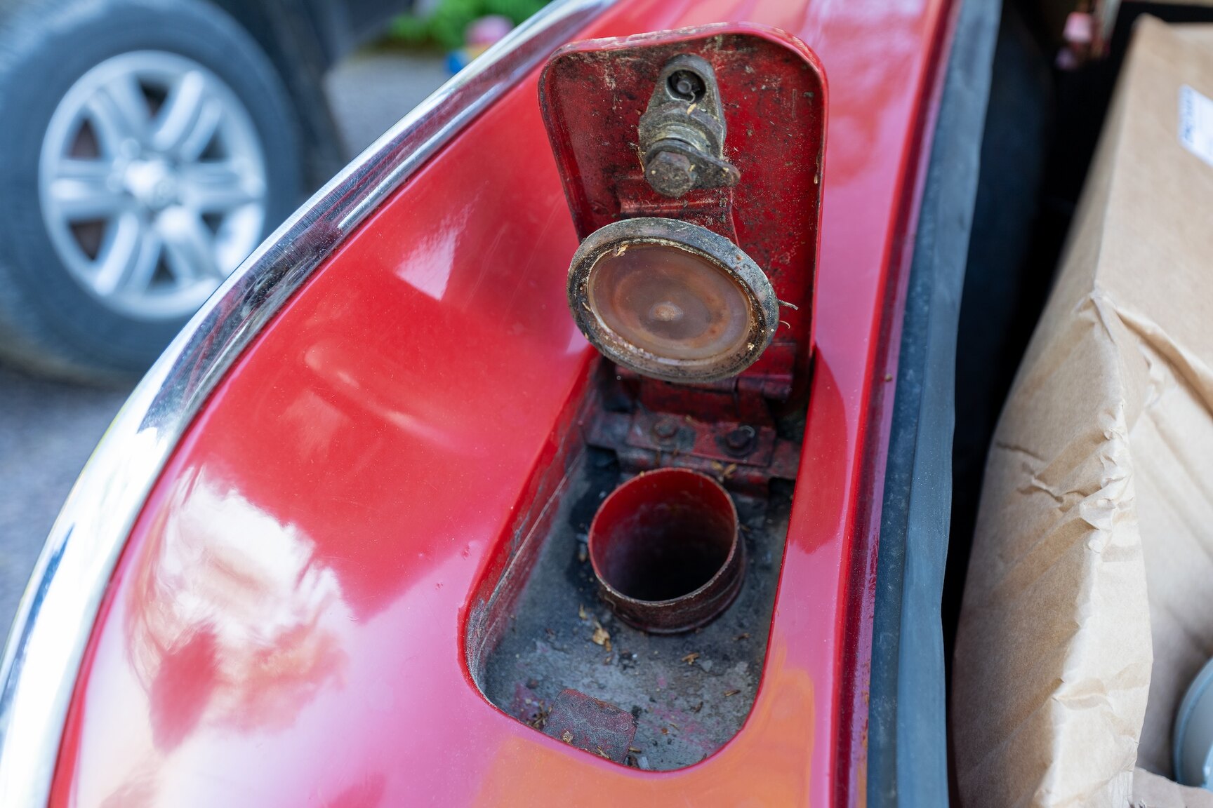 Image of 1961 Volvo P1800 mechanics