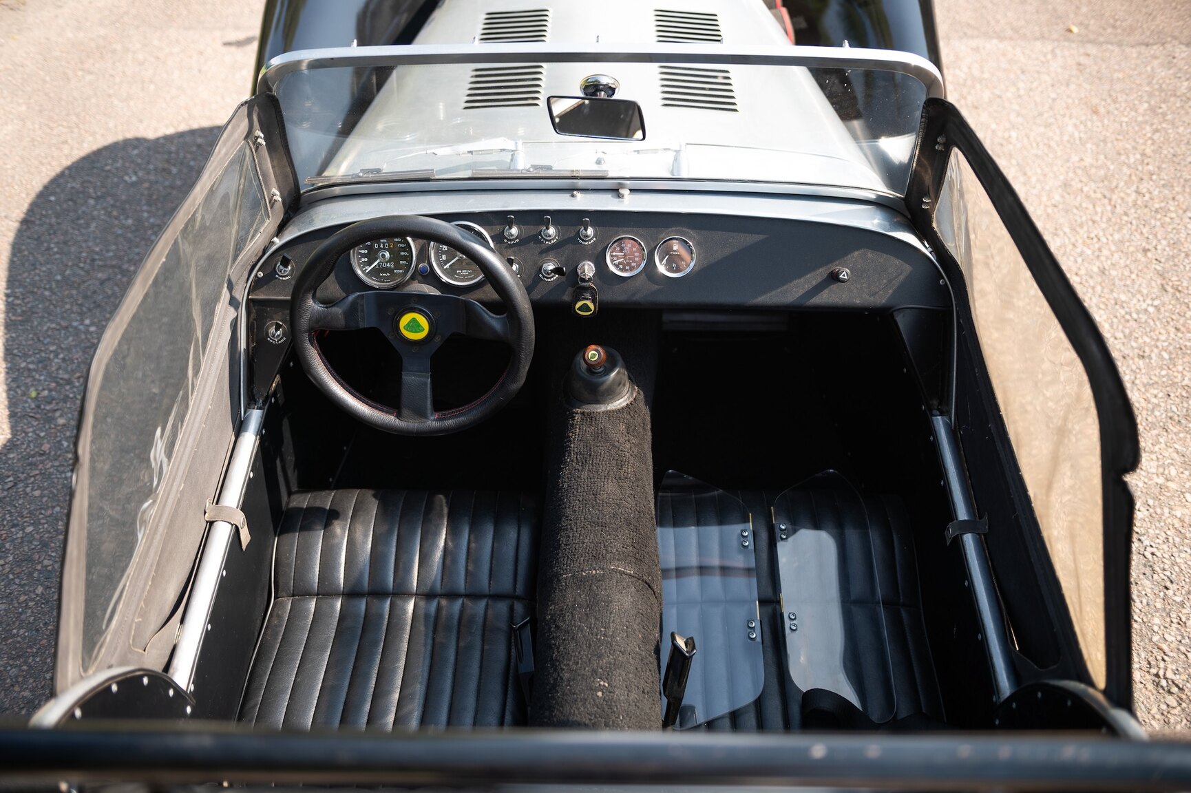 Innenraumfoto von 1969 Lotus Super Seven