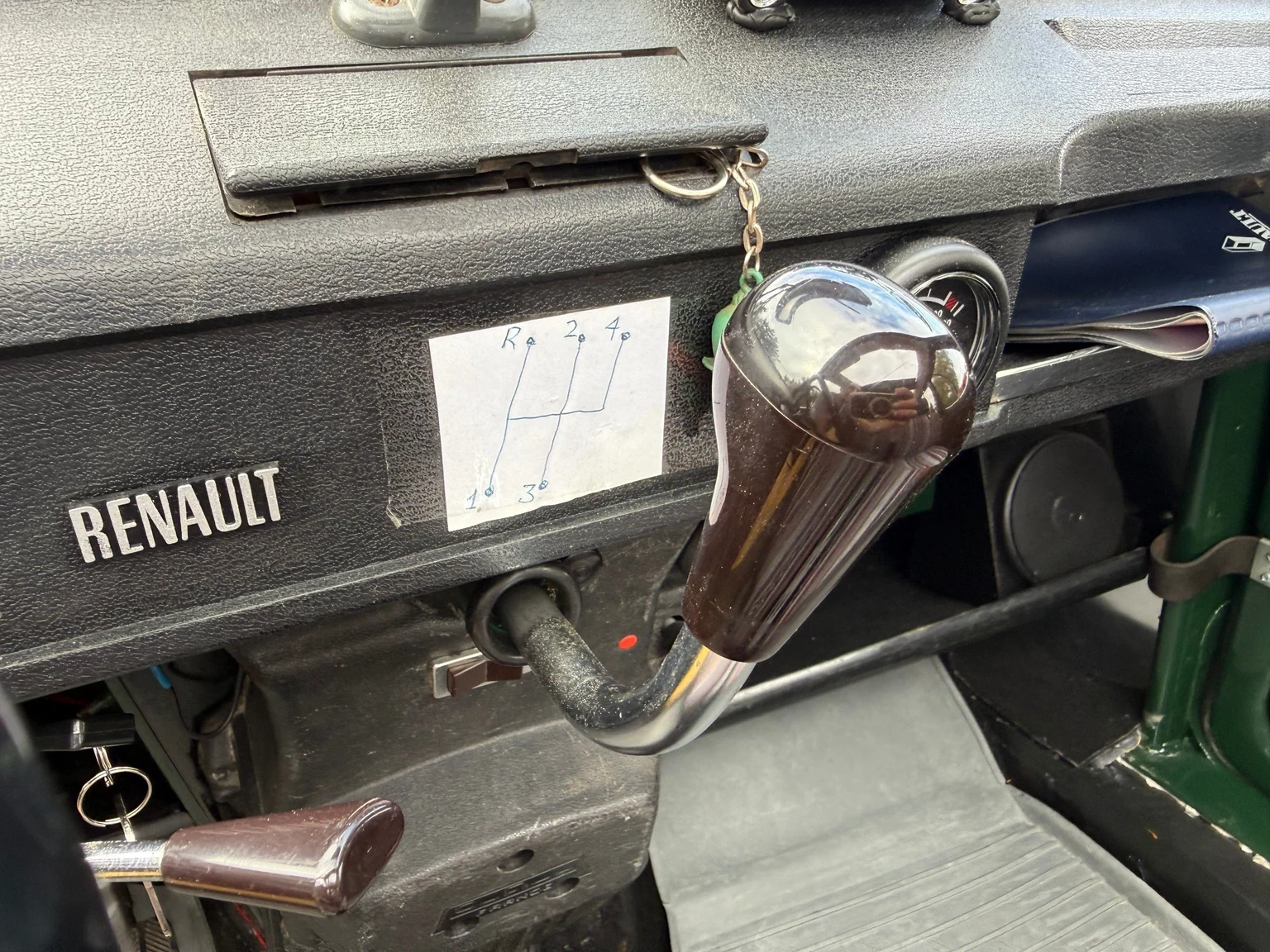 Interiörbild 1970 Renault 4 (9)