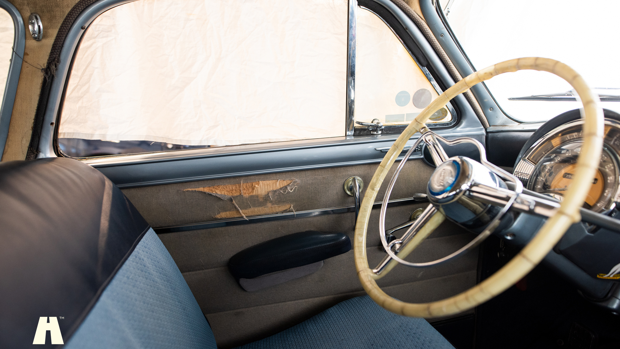 Interiörbild 1950 Chrysler Windsor Club Coupé (10)