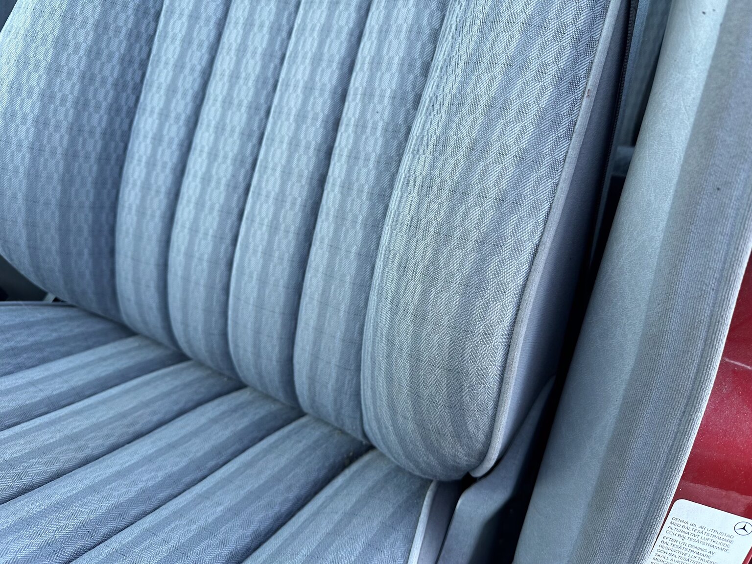 Interiörbild 1990 Mercedes-Benz 200 E