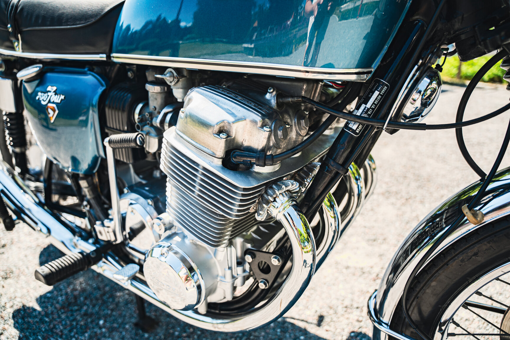 Image of 1975 Honda CB 750 K2 mechanics