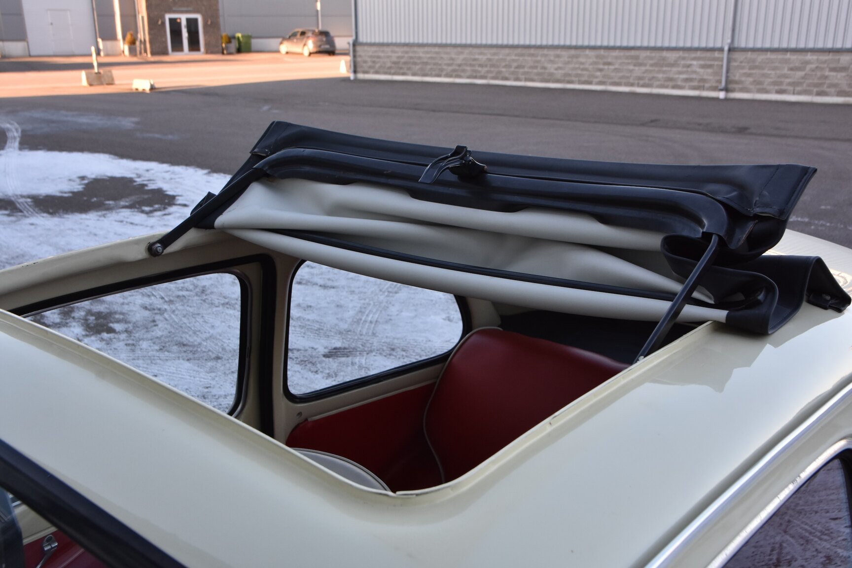 Exteriörbild på 1968 Fiat 500