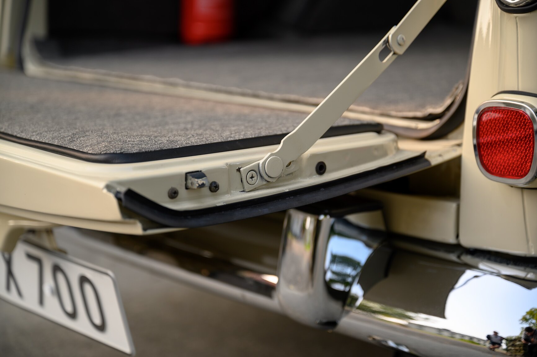Interior image of 1968 Amazon Herrgårdsvagn