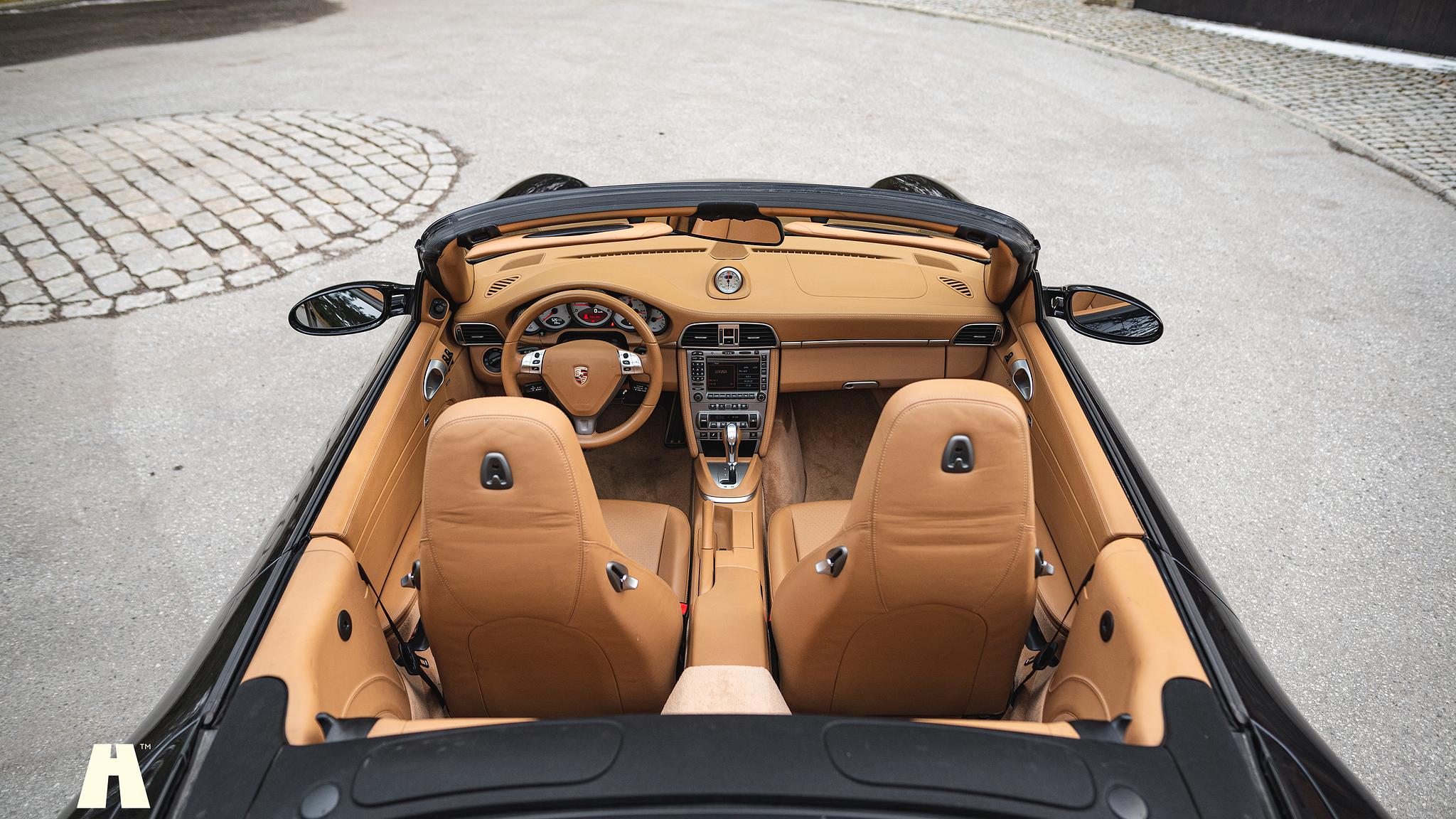 Interiörbild 2008 Porsche 997 4S Cabriolet 