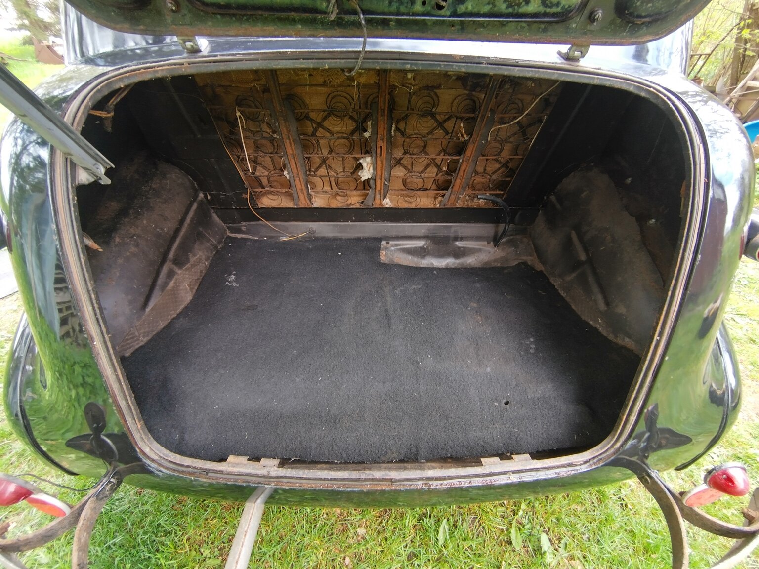 Interiörbild 1939 Chevrolet Master De Luxe Sedan Sport