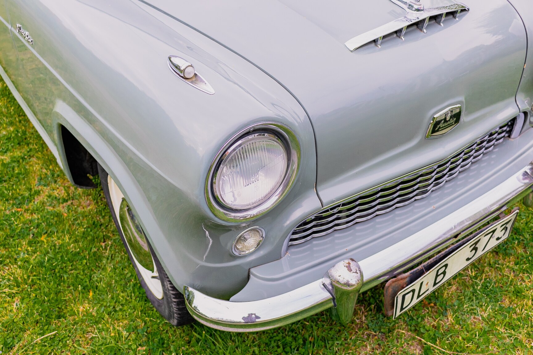 Exteriörbild på 1955 Austin A50