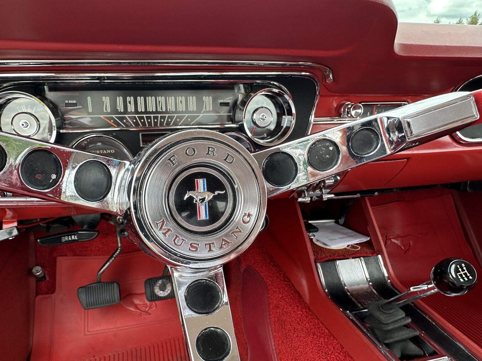 Innenraumfoto von 1965 Ford Mustang HT