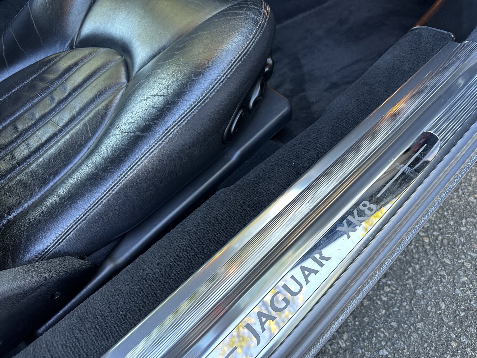 Interiörbild 2000 Jaguar XK 8