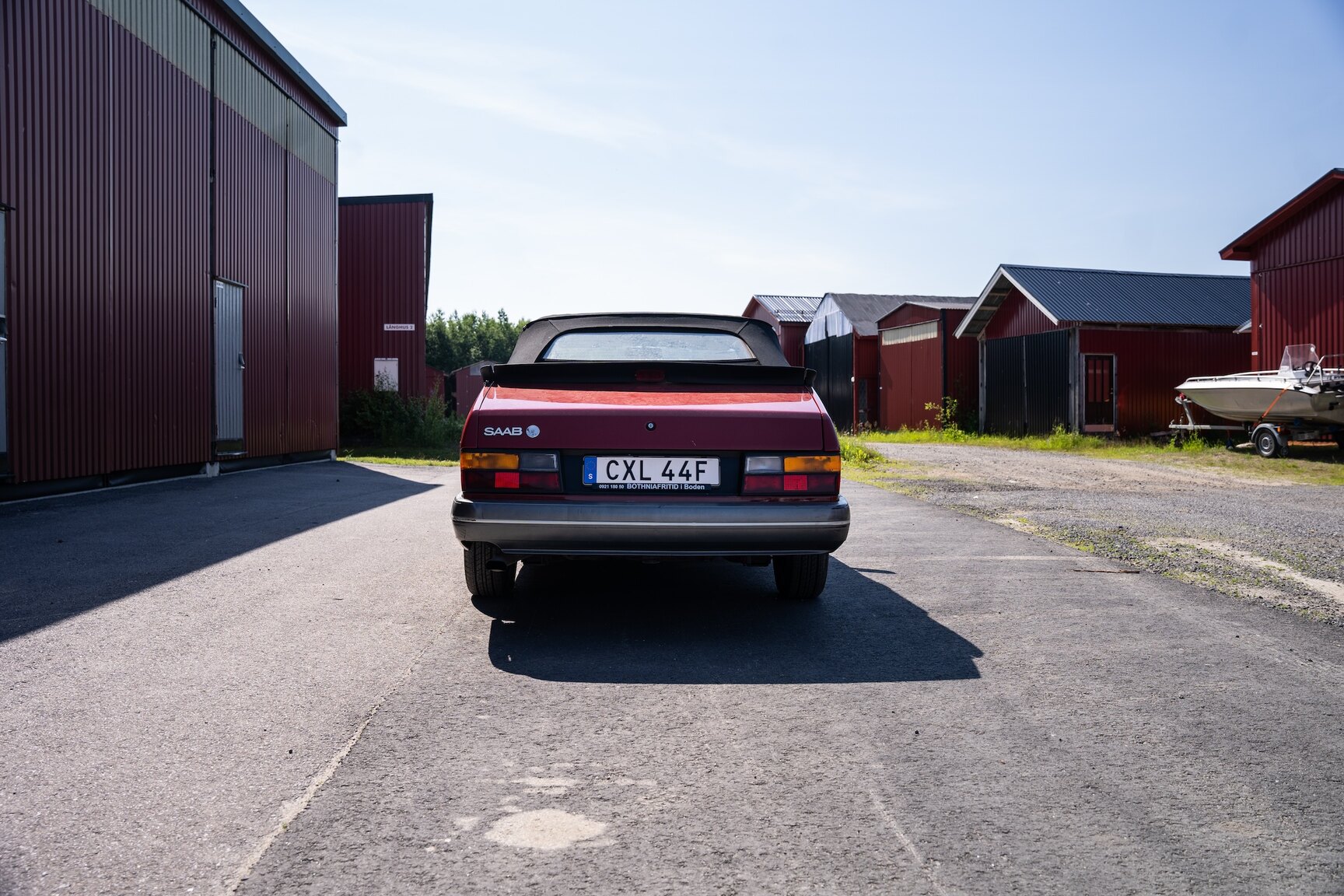 Exteriörbild på 1988 Saab 900 Turbo Convertible