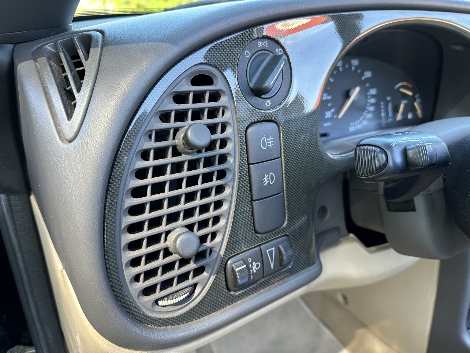 Interiörbild 2003 SAAB 9-3 Aero Turbo Cabriolet