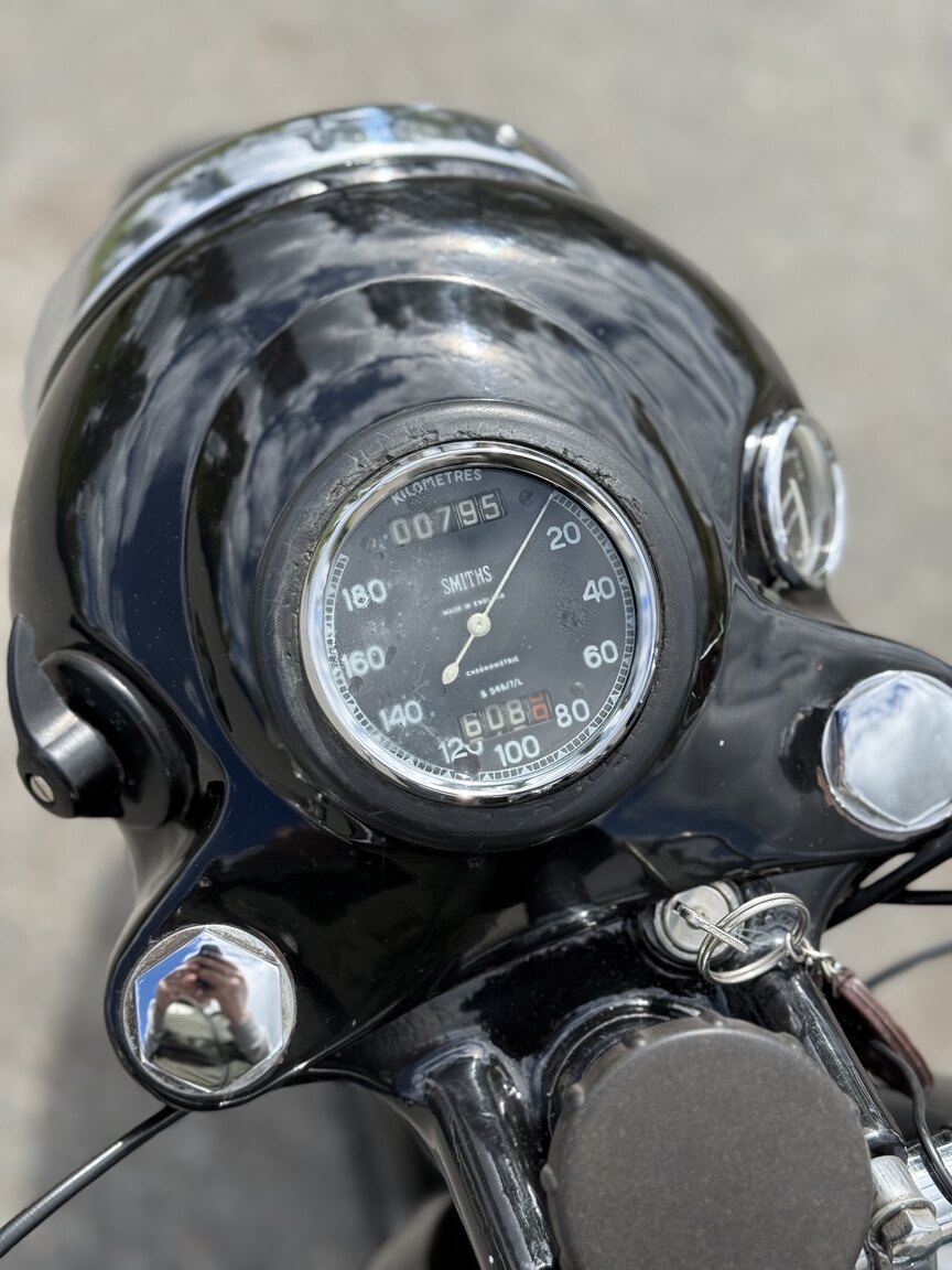 Image of 1956 BSA 650 Golden Flash mechanics