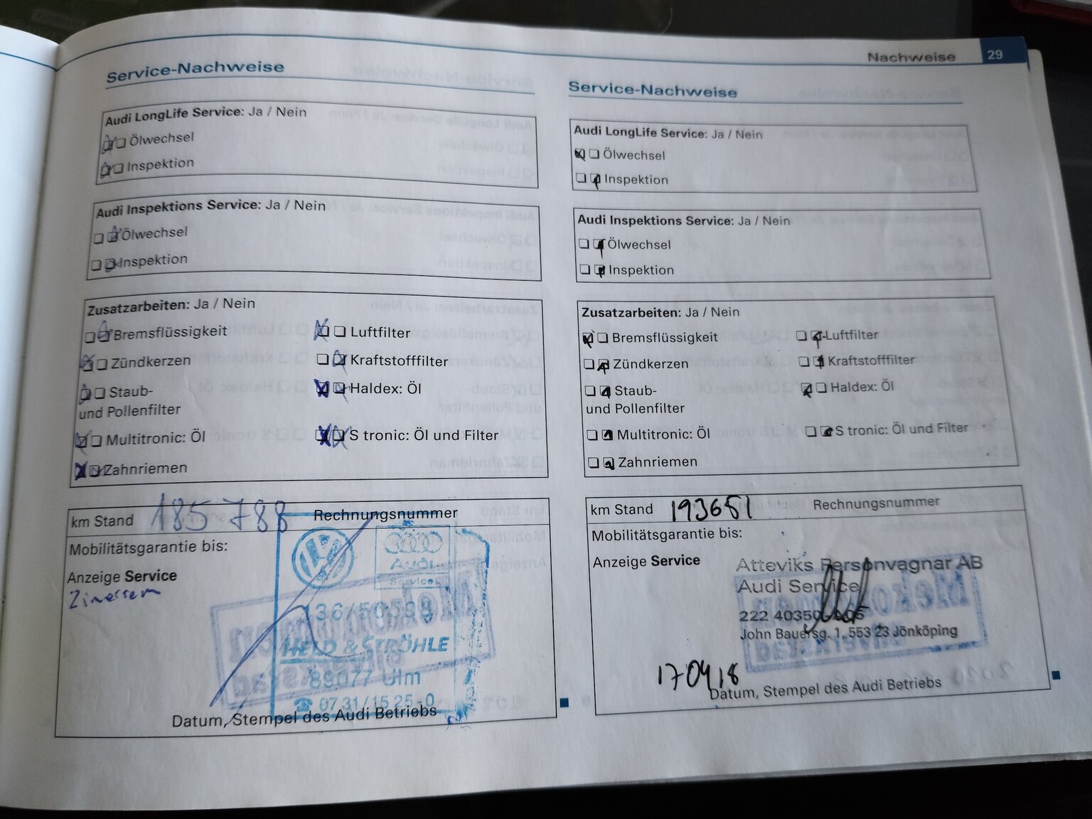 Documentation for 2009 Audi TTS Roadster