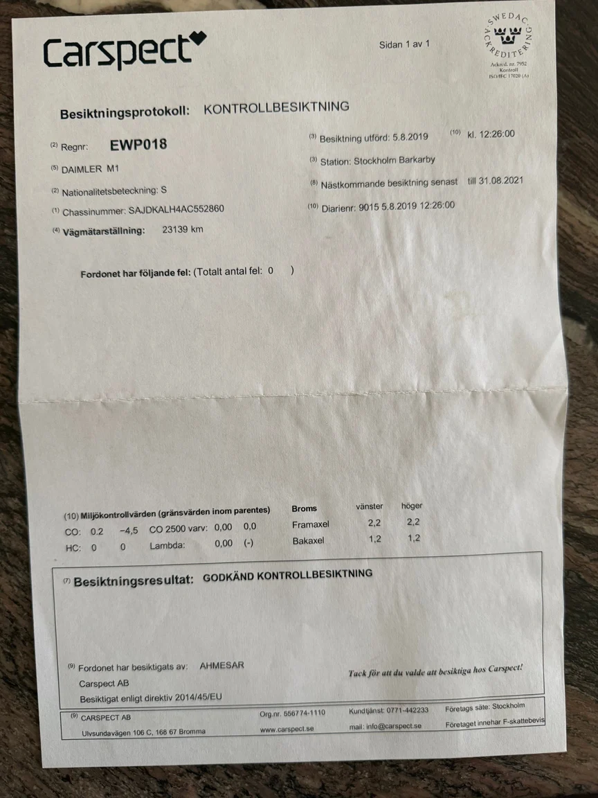 Dokumentation, 1988 Daimler Six (15)