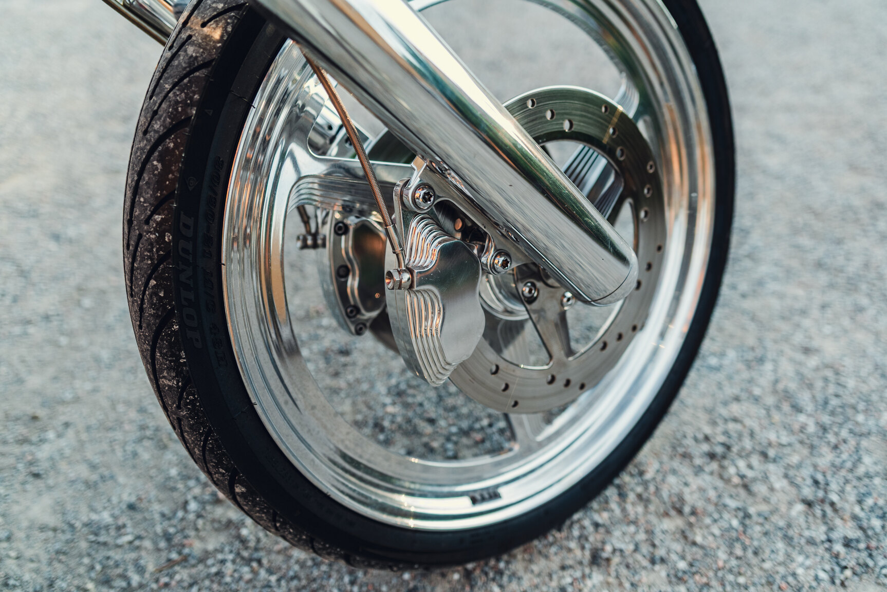 Image of 2001 Unique Custom Cycles Red Inferno mechanics