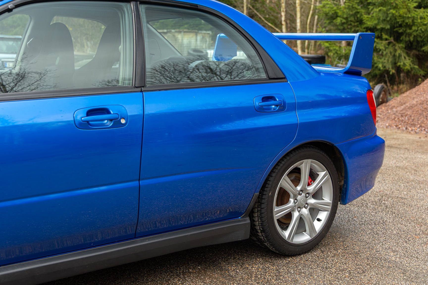 Exteriörbild på 2001 Subaru Impreza 2.0 WRX Turbo 4WD