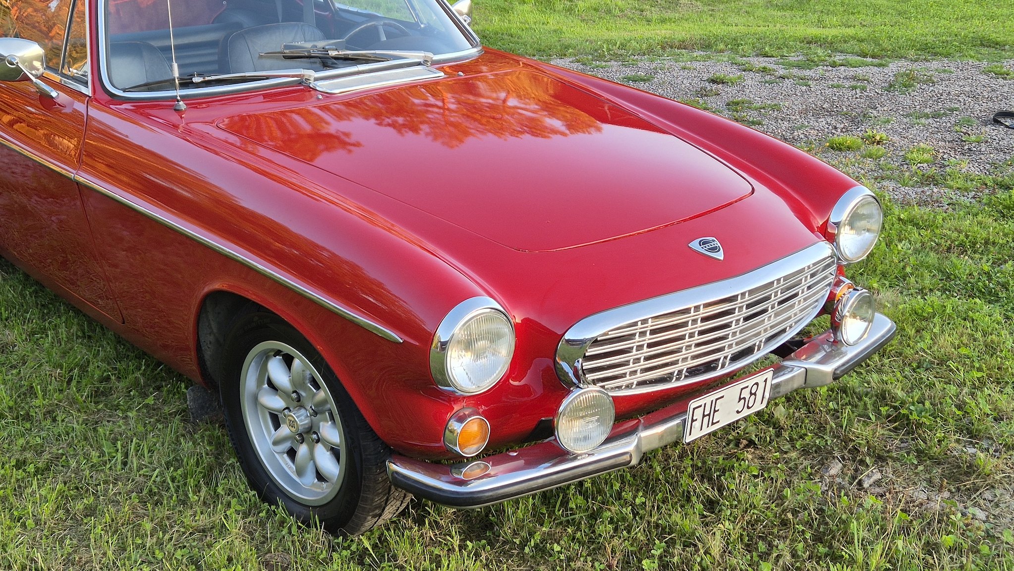 Exteriörbild på 1968 Volvo P1800S