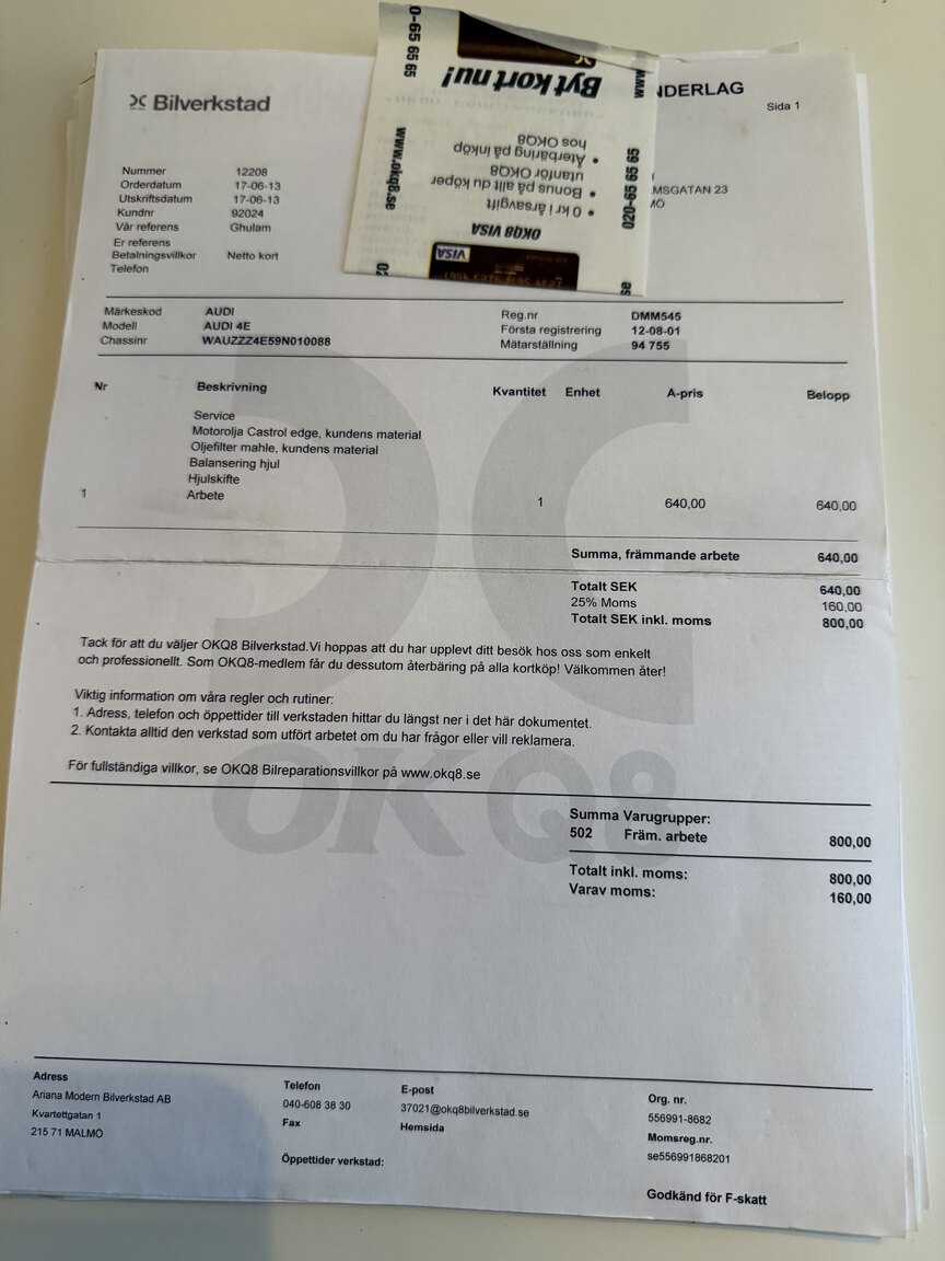 Dokumentation, 2009 Audi S8 5.2 V10 FSI Quattro