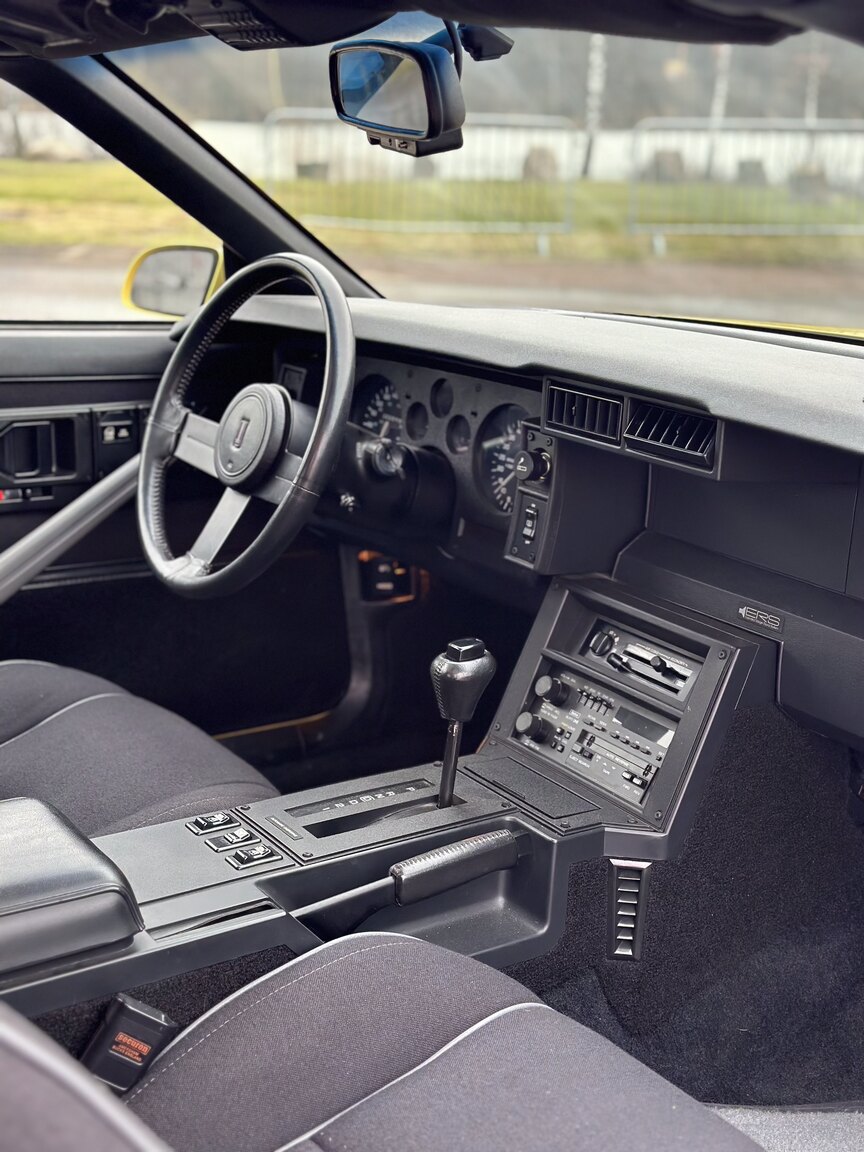 Interiörbild 1987 Chevrolet Camaro Z28