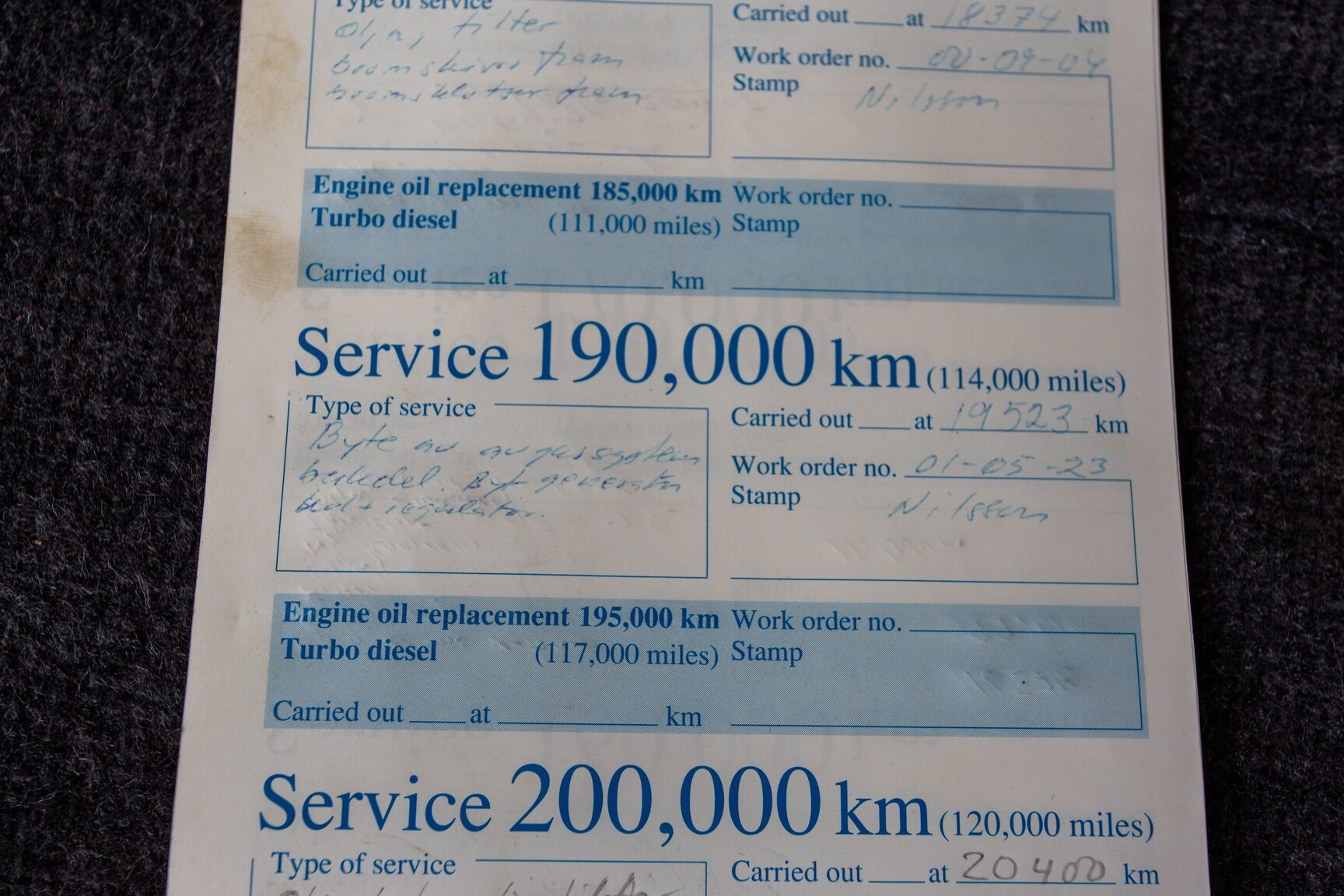 Dokumentation för 1990 Volvo 745 Turbo (20)