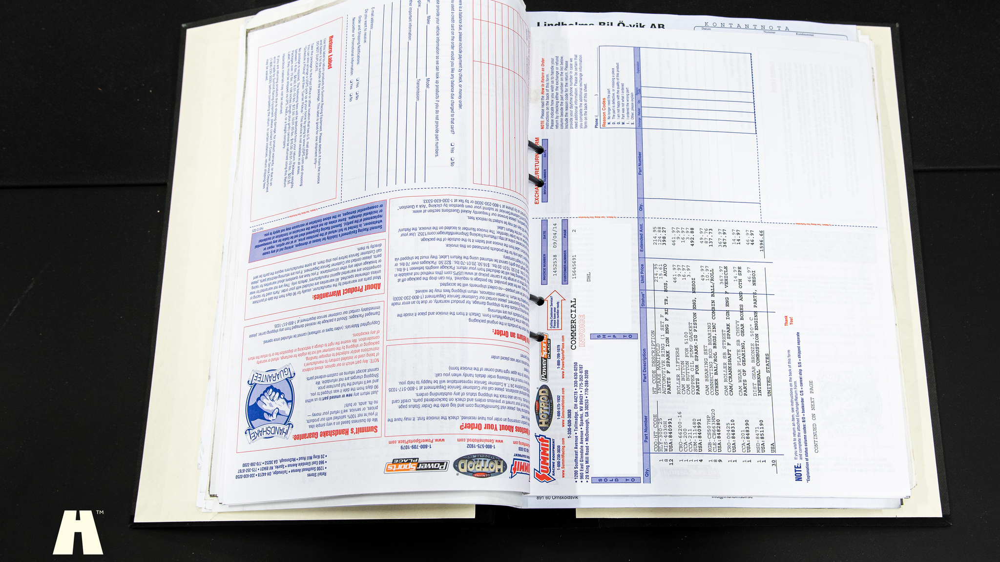 Documentation for 1968 Chevrolet Camaro Resto