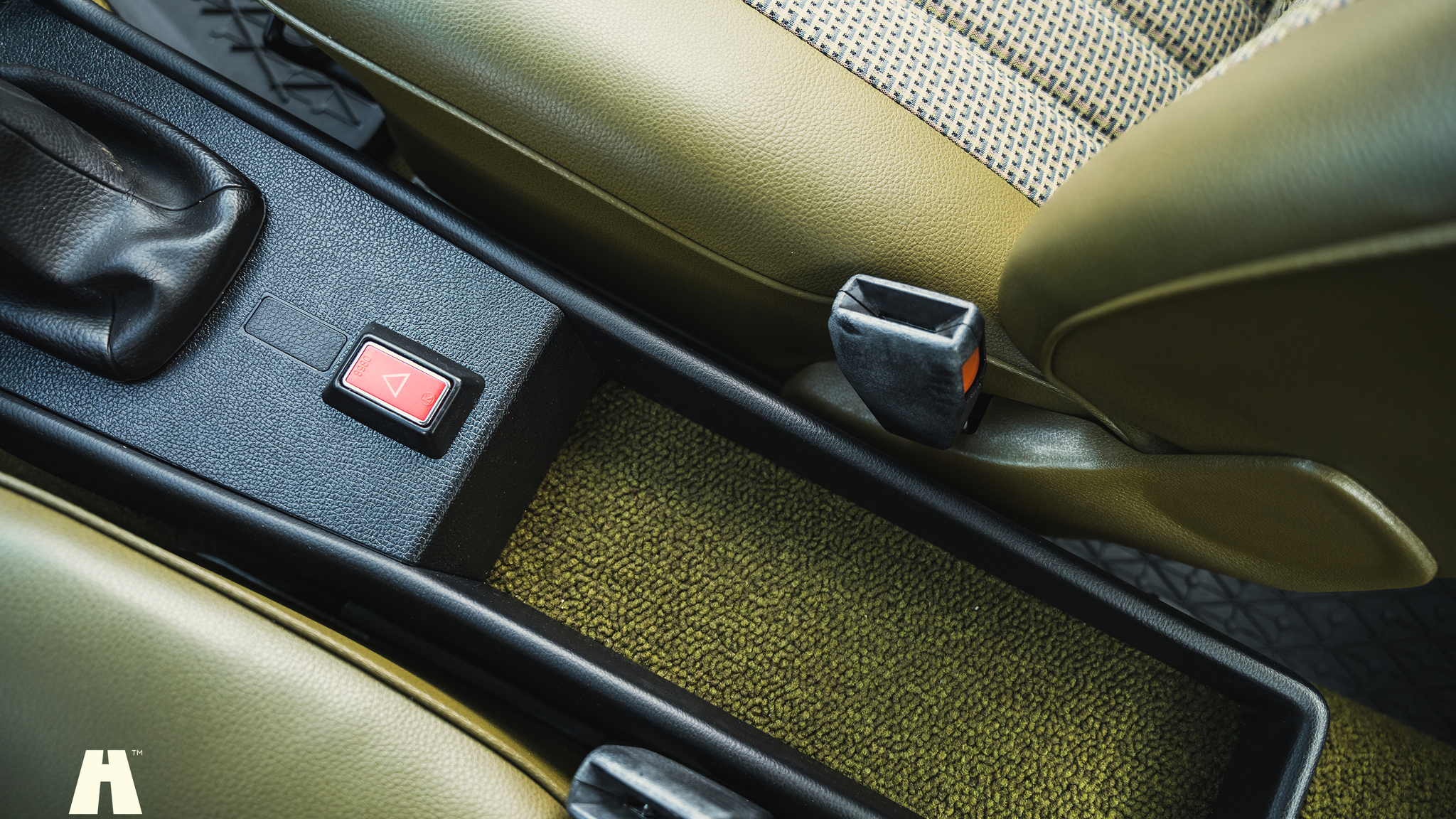 Interiörbild 1979 Mercedes Benz 230