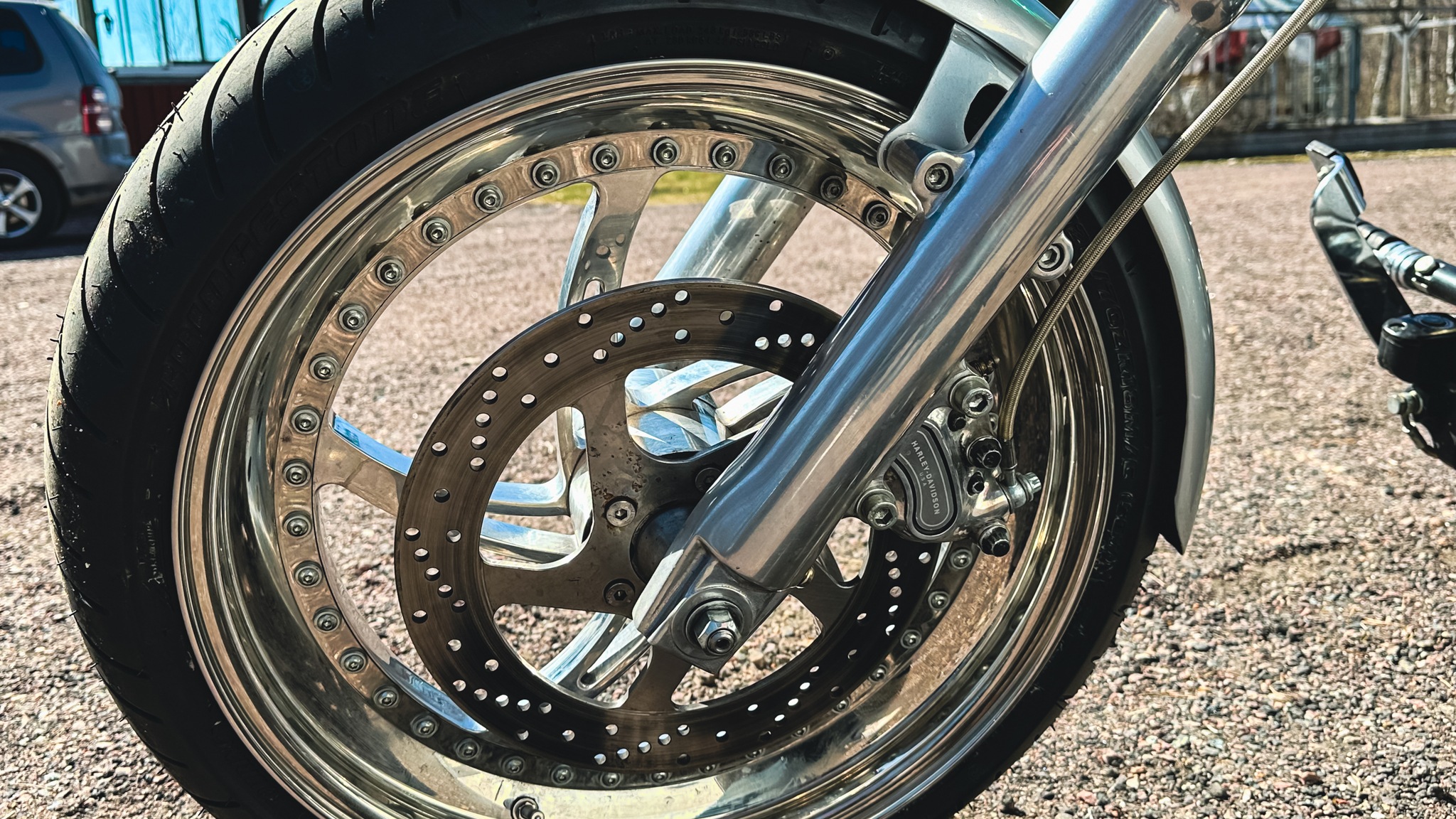 Exteriörbild på 2000 Harley-Davidson FXST Custom