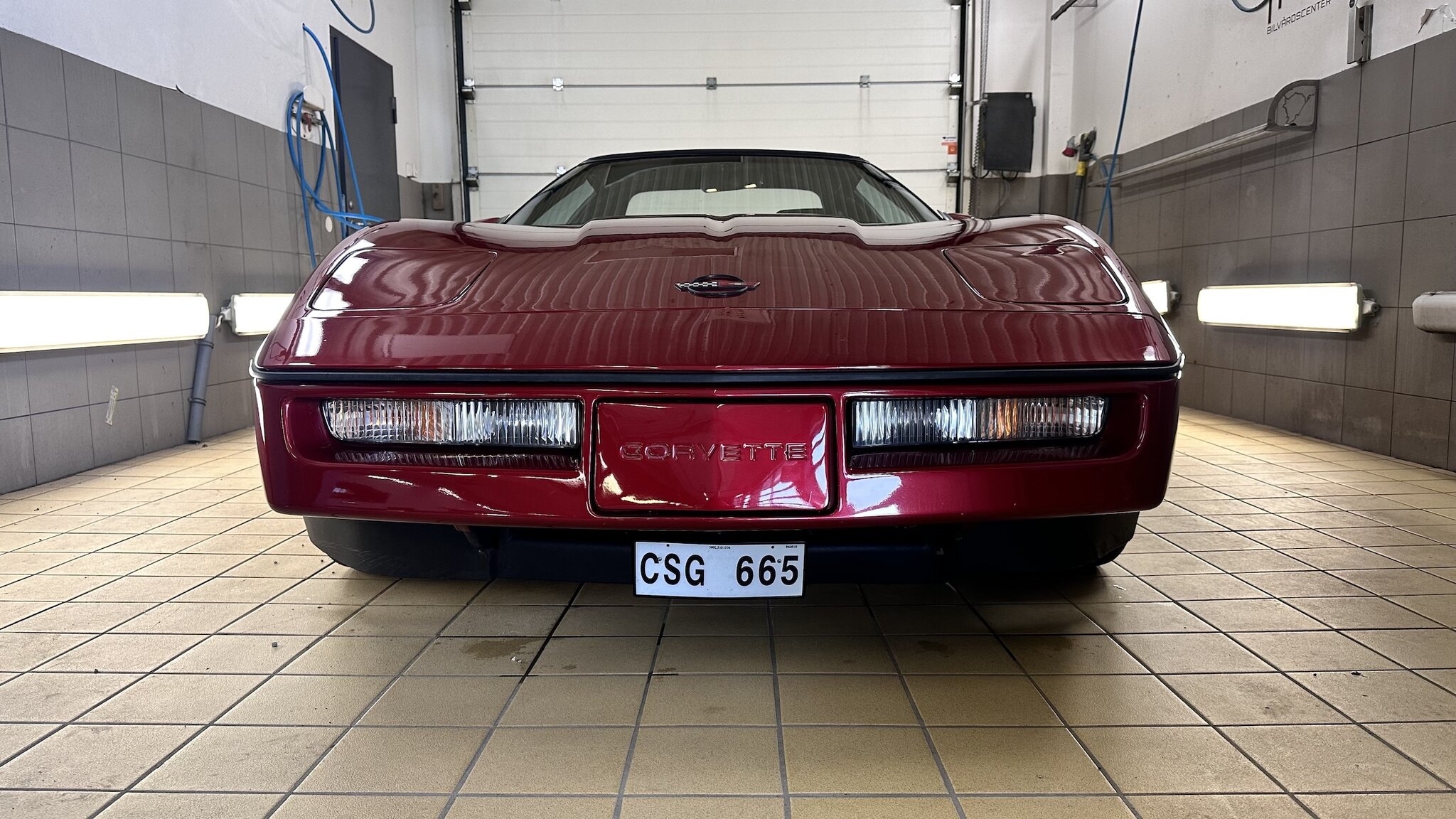 Exteriörbild på 1990 Chevrolet Corvette C4 Cabriolet