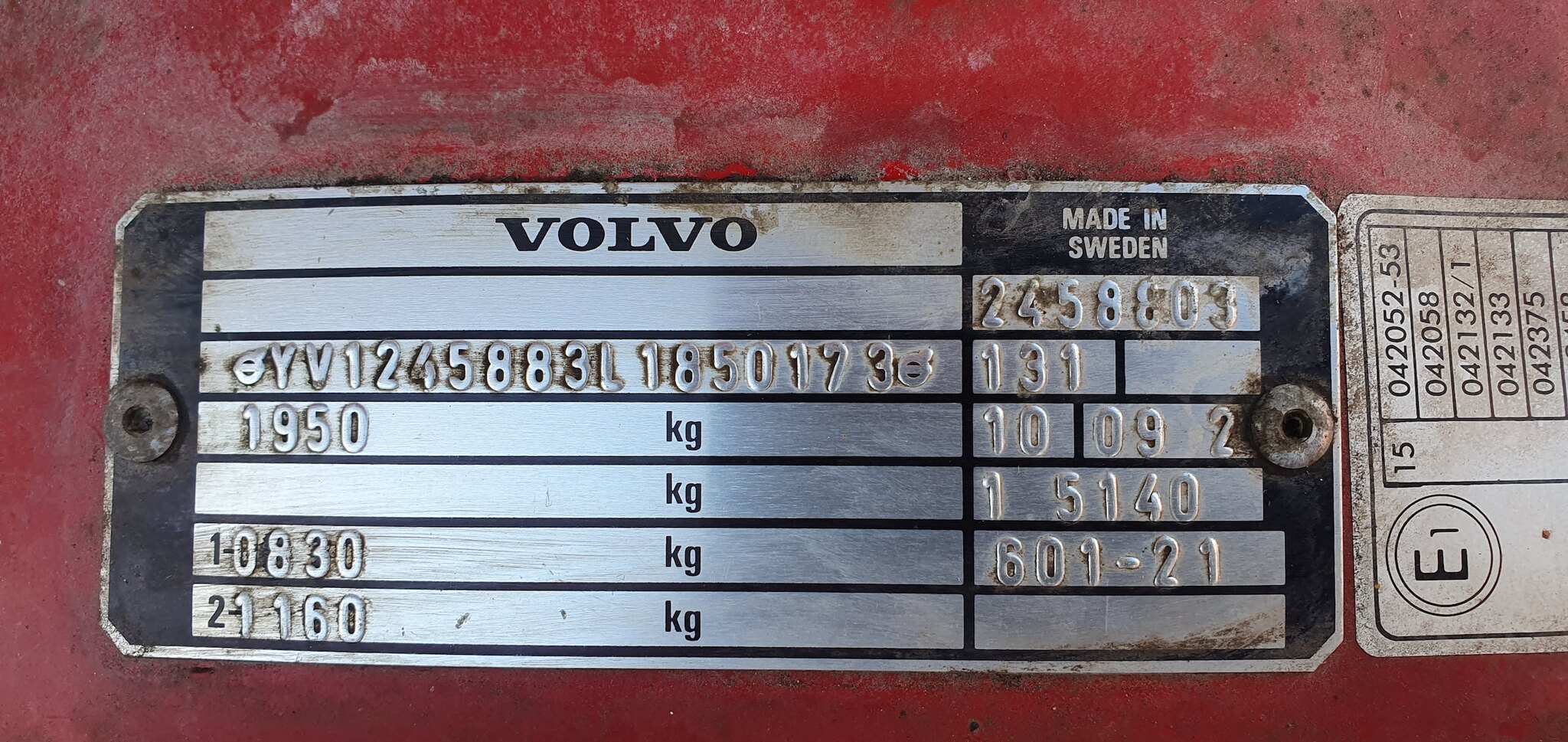 Image of 1990 Volvo 245 GL mechanics