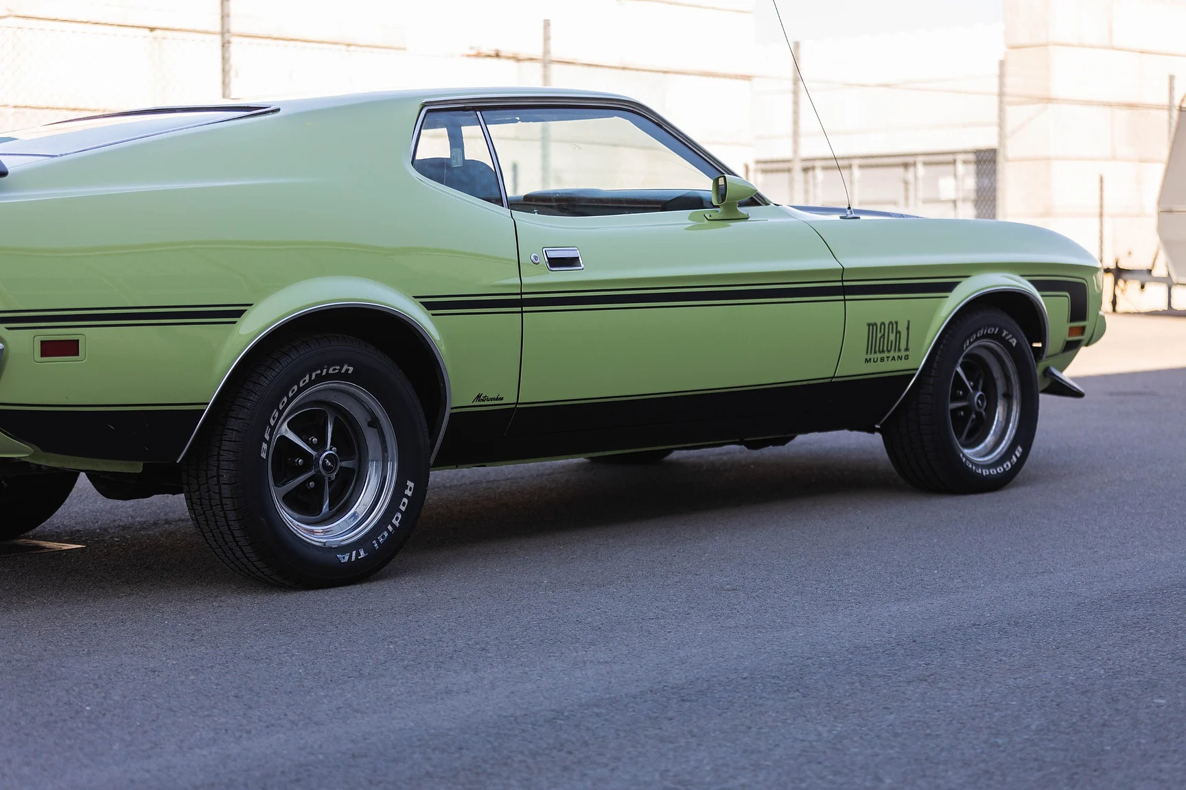 Aussenfoto 1971 Ford Mustang Mach 1 351cui (5)
