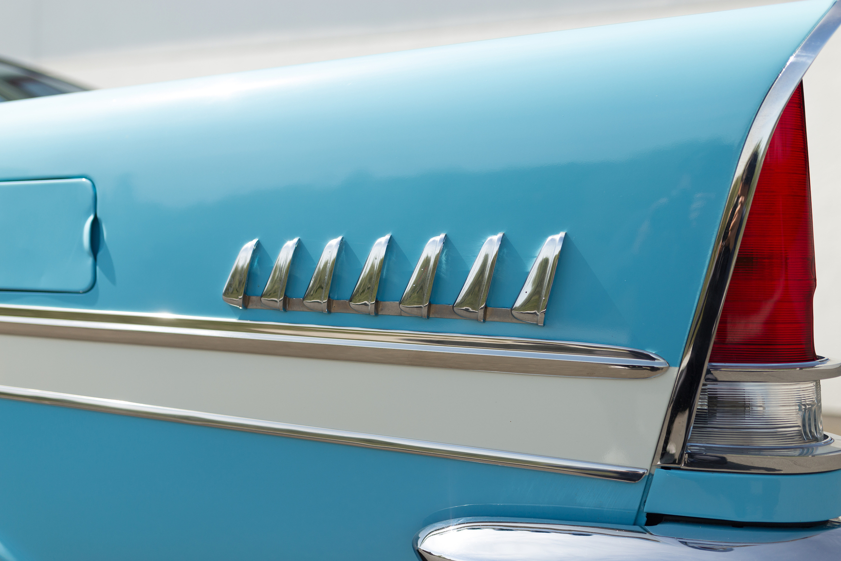 Exteriörbild på 1957 Chrysler New Yorker