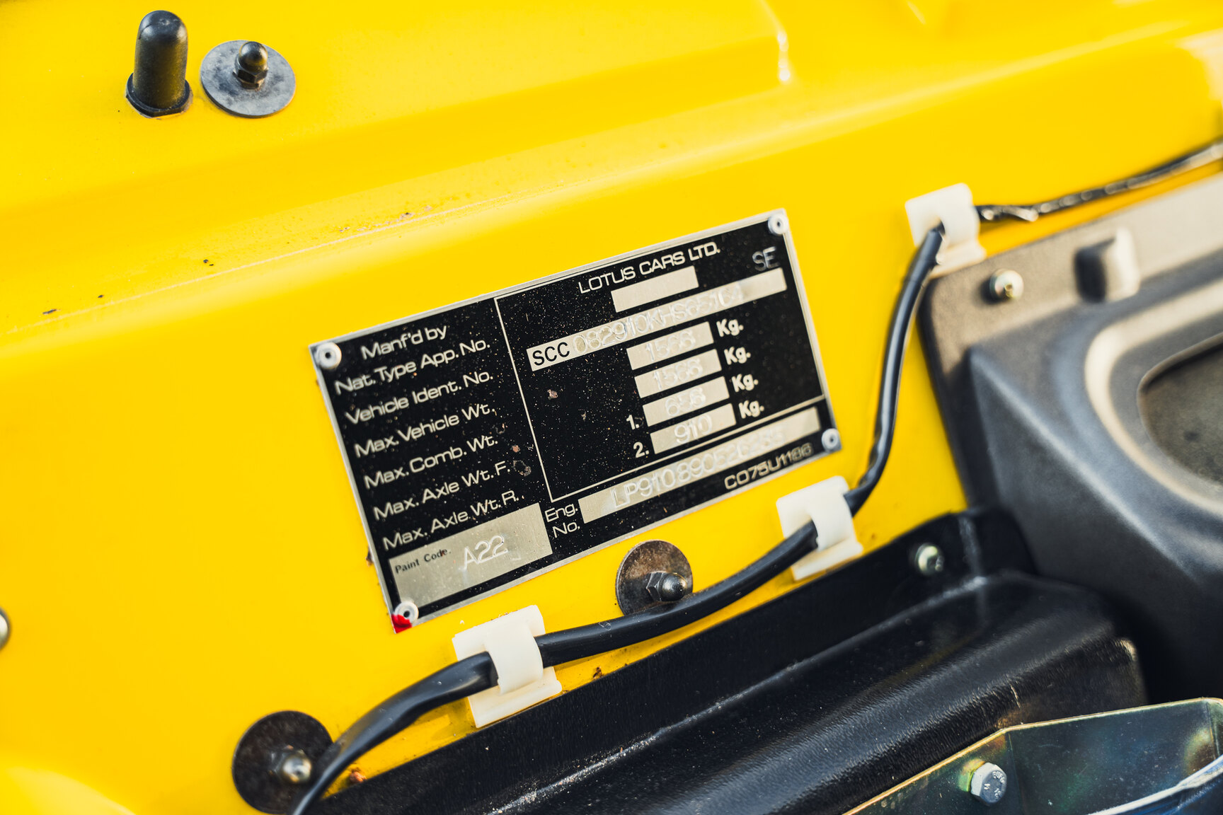 Image of 1989 Lotus Esprit Turbo SE mechanics