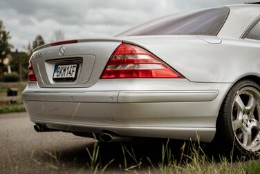 Exterior image of 2002 Mercedes-Benz CL 600