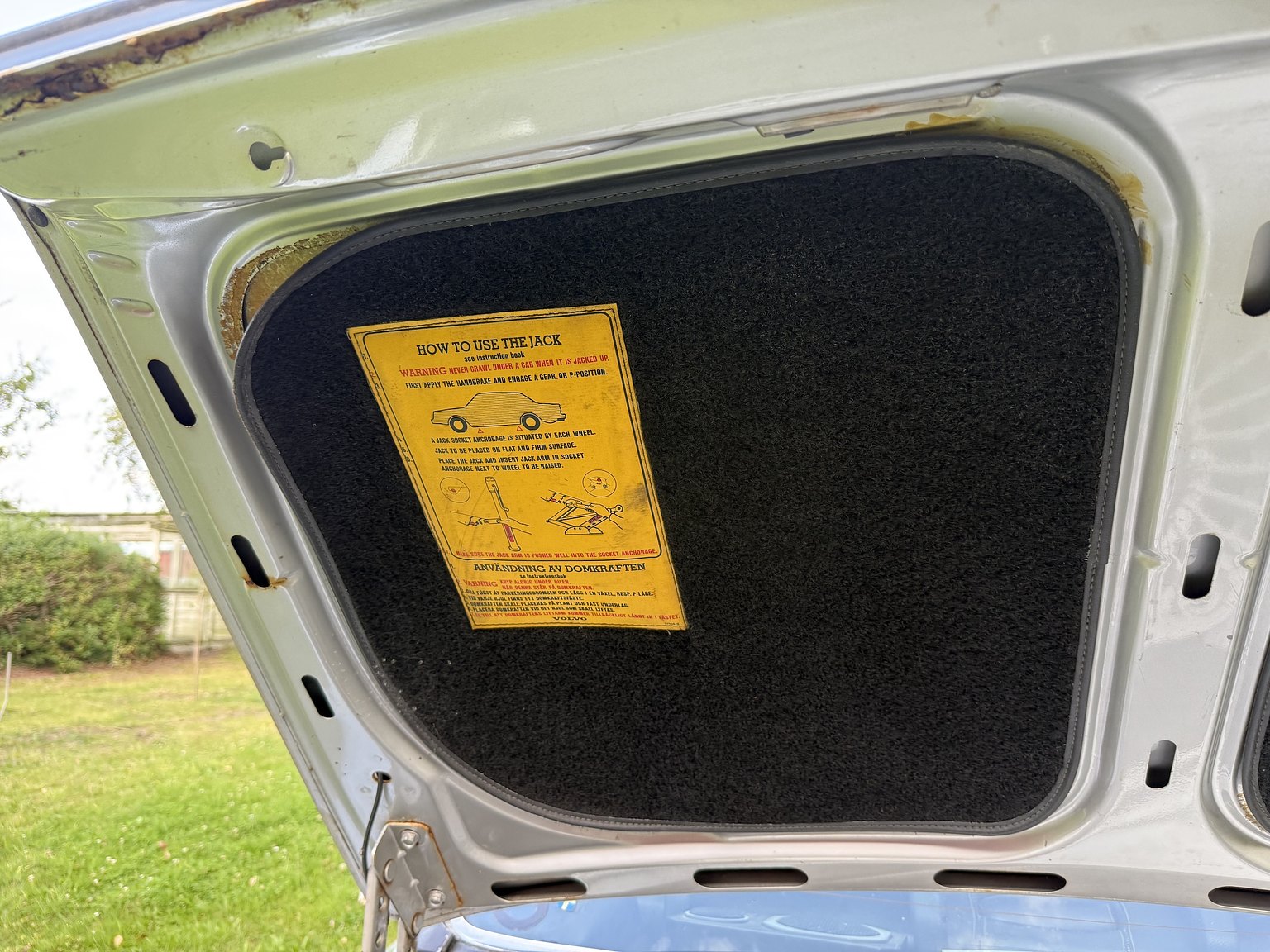 Interiörbild 1979 Volvo 262 C 2.8 V6 Automatisk