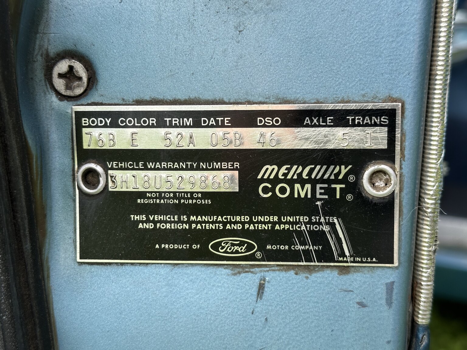 Interiörbild 1963 Mercury Comet (8)