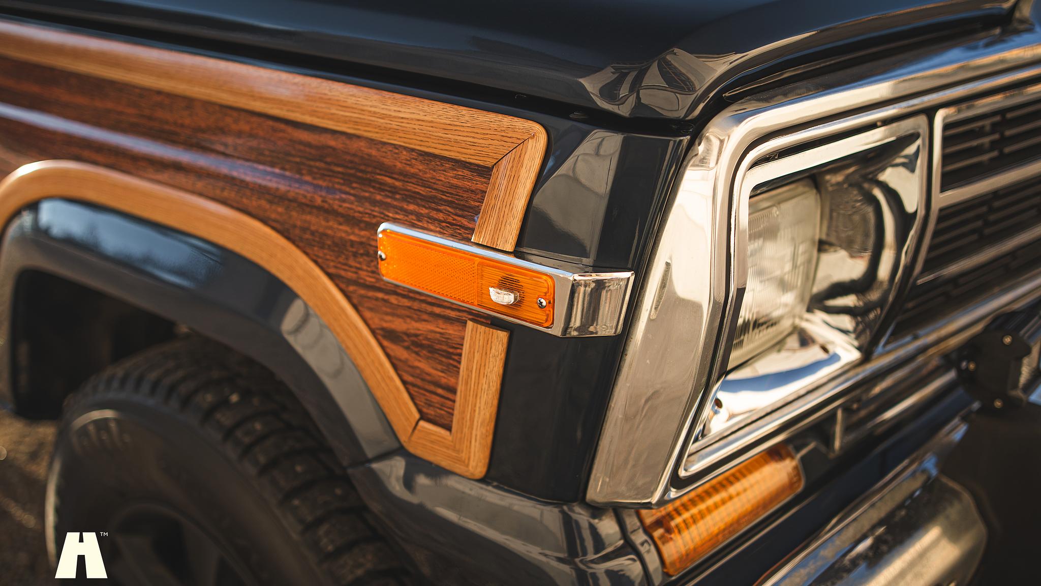 Aussenfoto 2015 Woodland Restomod Grand Wagoneer #002 Euro 6