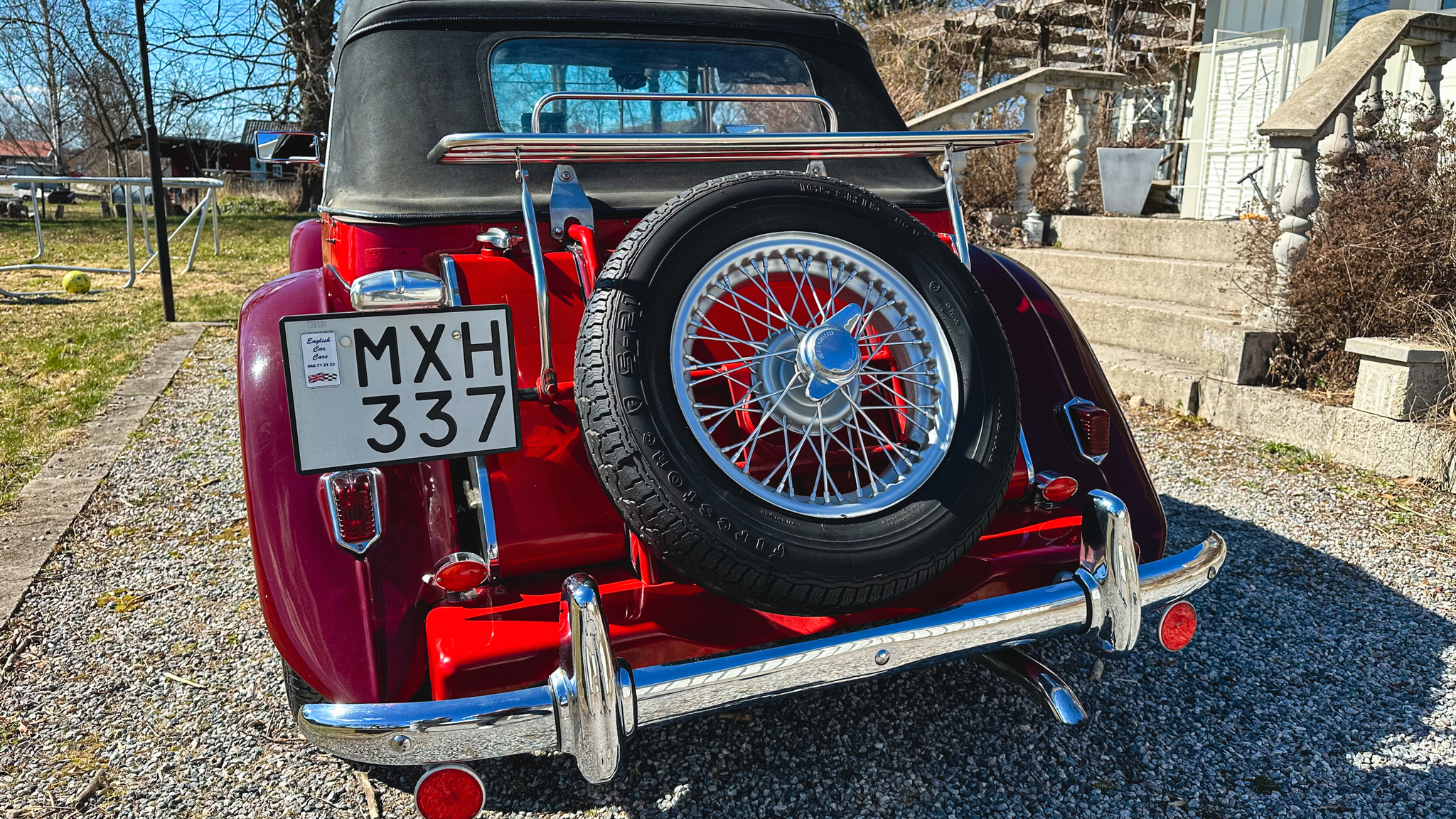 Aussenfoto 1951 MG TD MIDGET