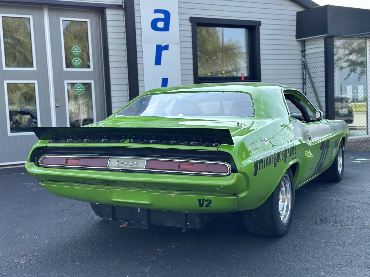Exteriörbild på 1970 Dodge Challenger Race Car