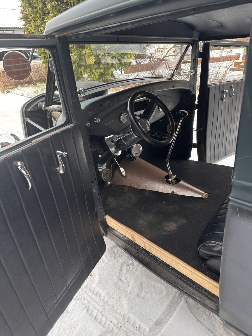 Innenraumfoto von 1929 Ford A "HotRod"