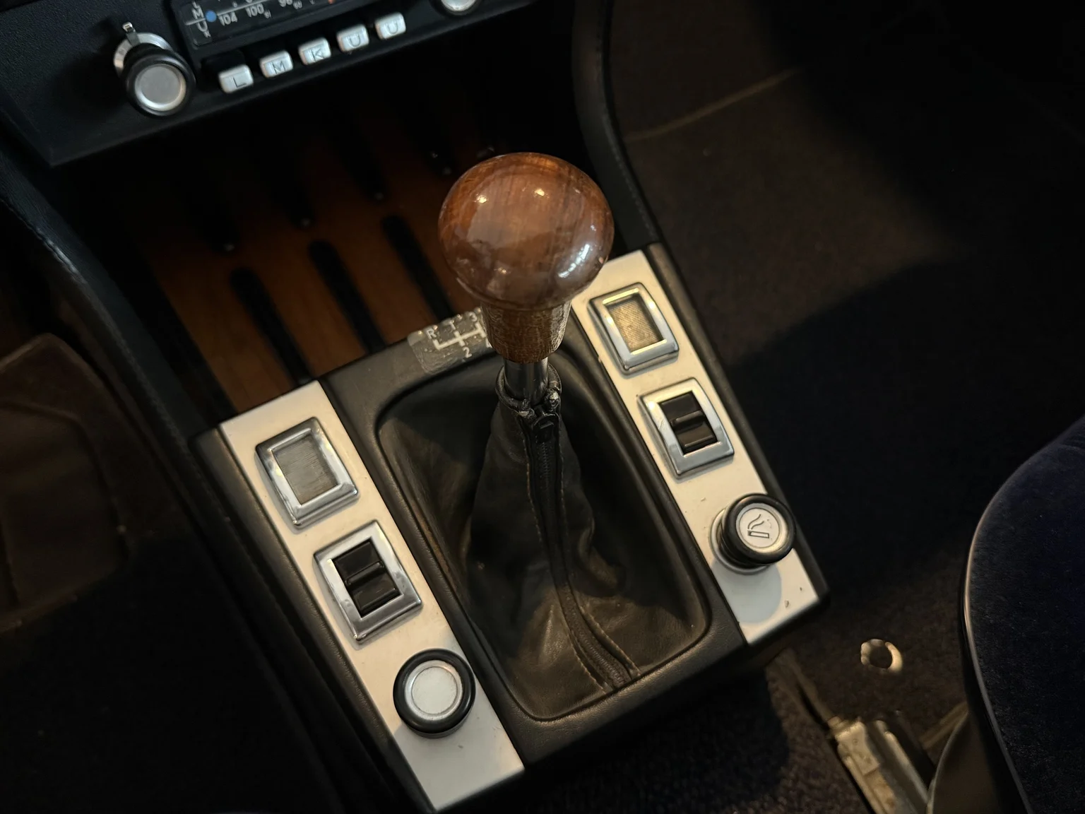 Interiörbild 1972 BMW E9 3.0 CSI (13)