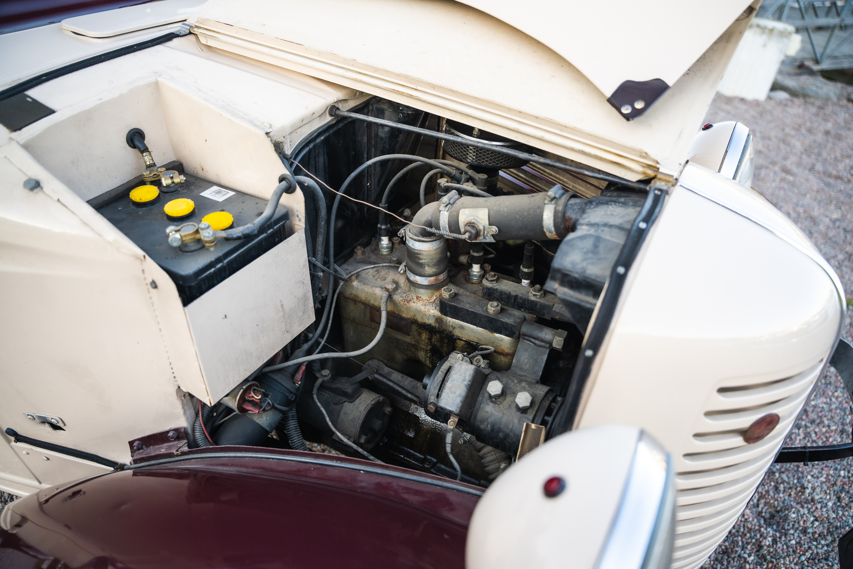 Image of 1938 American Bantam Model 30 Coupé mechanics